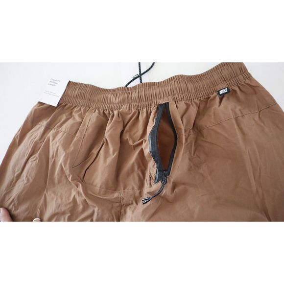 Nike DM6484 Men Sz XL Brown Sportswear Tech Essentials Woven Utility Shorts $100 - Picture 5 of 9
